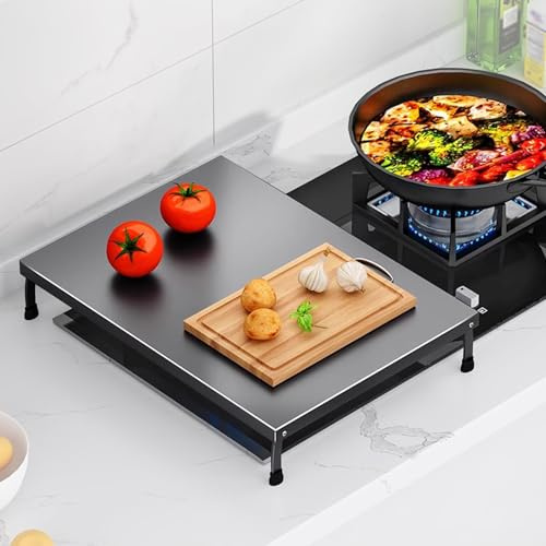 Multiusos Cubre Encimera Gas, Plegable Protector Cocina Gas, Encimera Cocina, Cubre Encimera Ahorra Espacio(40cm/16in)
