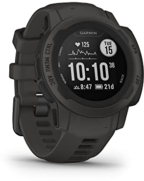 Garmin [renewed Instinct 2S – wasserdichte GPS-Smartwatch bis zu 21 Tagen Akkulaufzeit, über 40 Sport-Apps, Fitnessfunktionen wie Trainingszustand, Fitnessalter oder Schlafanalyse [Generalüberholt]