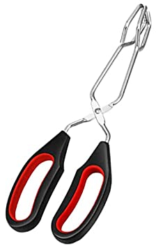 Pinze da Cucina Utensili per Barbecue Pinze per Forbici per Barbecue Pinza per Alimenti alla griglia Forbice a Manico Lungo BBQ Clip per arrosti di Pane Pinze da Cucina