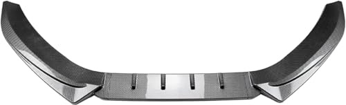 GKXTLTONG Spoiler Anteriore per Auto per Audi A4 S4 B8.5 Sline 2013-2016, Car Lower Lip Splitter Blade Front Lip Deflector Car Front Shovel Splitter Diffuser,A/Carbon Fiber Look
