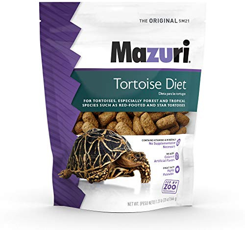 Mazuri | Tortoise Diet | 1.25 Pound (1.25 LB) Bag