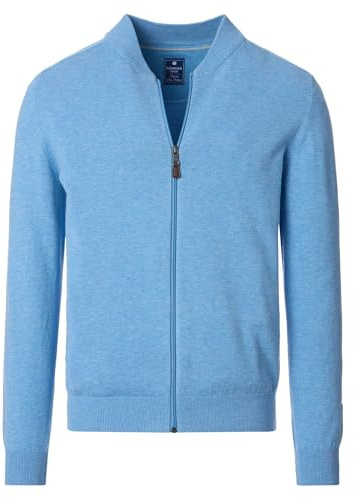 Redmond - Regular Fit - Herren Strickjacke (Art.Nr.: 685), Größe:L, Farbe:Hellblau (120)
