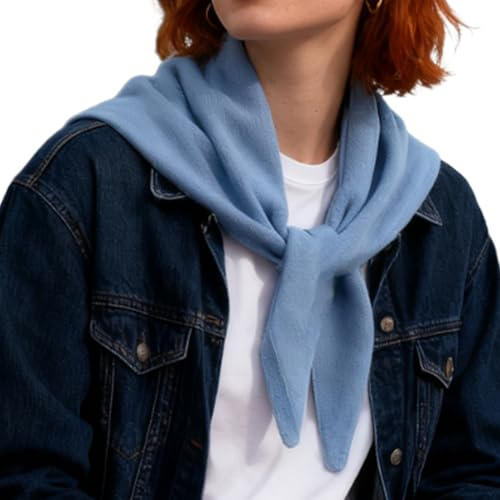 Triangle Scarf - Wool Fashionable | Soft Shawl Wraps With Lightweight Texture, Daily Commute Layering, Outdoor Travel Beach Winter Accessory, Wool Warm Scarf | Women Seasonal Wardrobe