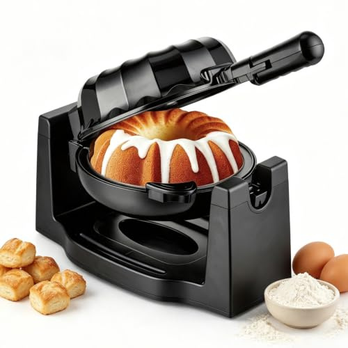 1800 w multifunktionell brödmaskin, elektrisk lava-kaka tillverkare med jämn uppvärmning, automatisk konstant temperatur, non-stick bricka, halkfri sugkopp bas frukostmaskin för hemmet
