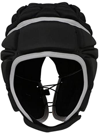 Colcolo Protector de Cabeza de Rugby Fútbol Casco de fútbol Adulto Niño Esponja Juvenil Sombrero de Scrum a Prueba de Golpes Lacrosse Monopatín Cascos