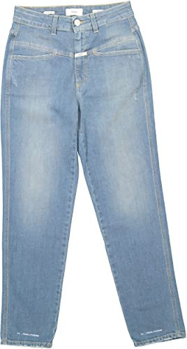 Closed Damen Jeans Pedal Pusher Mittelblau (DE36, I42)