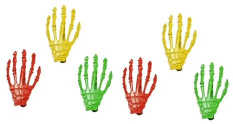 Beaupretty Lot De 2 Pinces À Cheveux Tendance En Forme De Tête De Mort Style Punk Accessoires Uniques Pour Halloween 3 Pièces X 2