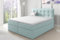 BEAUTY SOFA - Bett - Boxspringbett - Bett mit Matratze, Topper und 2 x Bettkasten - Polsterbett, Doppelbett für Schlafzimmer, Jugendzimmer - Hellblau (Inari 72) - Boxspringbett 140 x 200cm