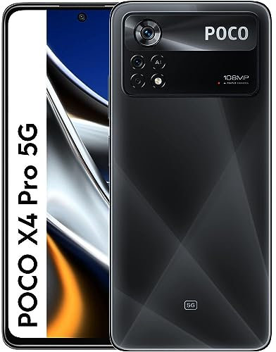 Xiaomi Poco X4 Pro 5G - Smartphone 128GB, 6GB RAM, Dual Sim, Laser Black (Reacondicionado)