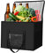 Groß Kühltasche Faltbar 50L Isoliertasche Kühlbox Kühlkorb für Essen, Groß Picknicktasche Thermotasche für Outdoor BBQ Camping,Einkaufen,45X31X36cm