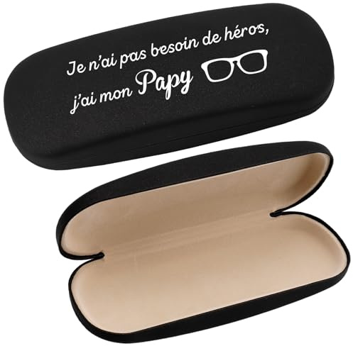Cadeau Papy Noël Cadeaux Grand Père Etui Lunettes Rigide Cadeau Anniversaire Papy Cadeau Pour Papi Idée Cadeau, Cadeaux Grands-Parents Cadeau Papy Cadeau Fête Des Papy Cadeau Fête Des Grand Pere