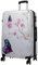 Trendyshop365 Bunter Hartschalen Reise-Koffer Motiv Schmetterling Bedruckt - 77 Zentimeter 94 Liter 4 Rollen Butterfly