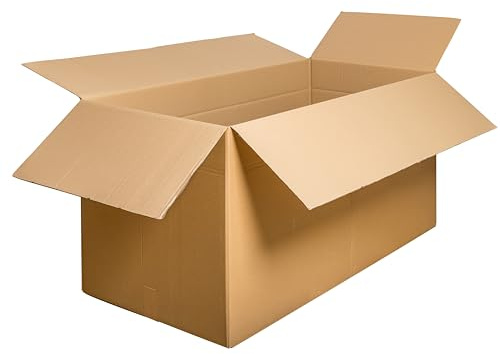 Karton-Billiger Caja De Cartón Plegable Para Envío DHL 120 X 60 X 60 Cm, 2 Ondas, 4 Unidades