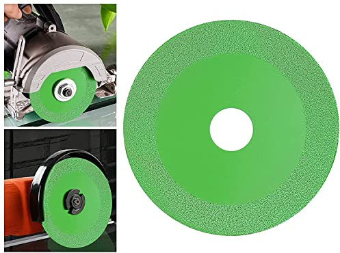 Flintronic Glass Cutting Disc Angle Grinder, 125 x 15 mm glas-kapskiva | Ø 22,23 mm inre glasskärskiva, diamantskärskiva, diamantsågblad skuret glas för glas keramiska plattor