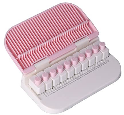 ANKROYU Scrapbook-Papierstanzer, unabhängige manuelle Stanzmaschine für 26 englische Buchstaben, handgehaltener Locher für Karten-Scrapbooking-Werkzeuge