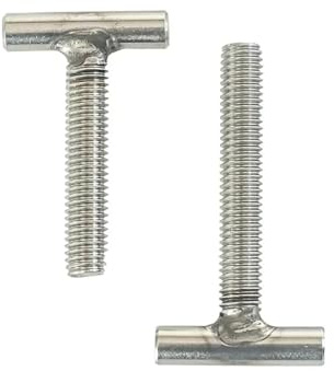 Tornillos En T,Perno De Inserción Con Ranura,Tornillo Forma Soldadura Cilíndrica Acero Inoxidable 304 M4 M5 M6 M8 M10 M12(1pcs M10X50)