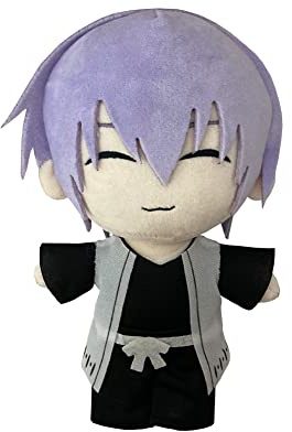 Zhongkaihua Ichimaru Gin Plush Figure 20CM Plush Pillow Anime PP Cotton Cushion Soft Stuffed Furry Car Bag Home Decoration Pendant For Fans