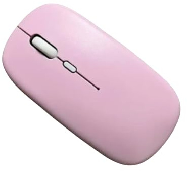 Genérico Ratón inalámbrico, Ultrafino, silencioso, Alimentado por batería, Compatible con iPad, portátil, Escritorio, Ideal para Uso en casa y Oficina. (ROUS)