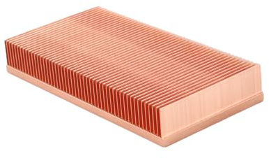 Ludom Disipador De Calor De Cobre, Cuerpo De Refrigeración De Cobre, Disipador De Calor De Pala Electrónica, 100 X 50 X 15 Mm