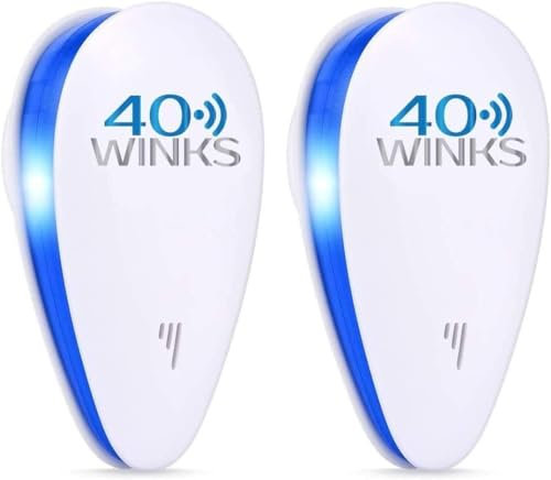 Ultrasonic Pest Repeller Mouse & Rat Control - Remove Mouse, Flies, Wasps, Ants, Spiders, Bed Bugs, Fleas, Roaches, Rats, Mosquito repellent (2 Pack, UK plug)