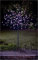 Homme Concept - 4ft Solar Powered LED Cherry Blossom Tree with Metal base and pegs, Artificial Trees Outdoor, Solar Garden Ornaments, Solar lights Outdoor, Garden Decoration Pathway Lights. (Pink)