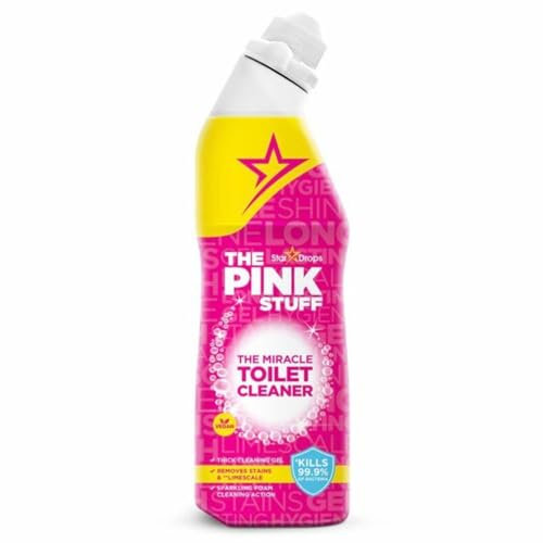 The Star Drops Pink Stuff Miracle Detergente Per Wc (1, The Pink Stuff Detergente per il WC 750ml)