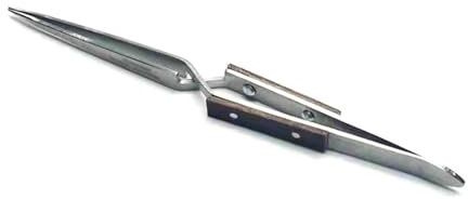 Pinzette per saldatura Chiusura automatica Riparazione Gioielli Saldatura Strumento di riparazione Morsetto Strumento di saldatura di precisione per piccoli metalli