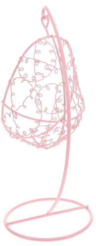 Yardwe Mini Hammock Ornaments Metal Swing for Bedroom Indoor Hammock for Boys and Girls Miniature Swing Figurine for Dollhouse Garden Accessories for Indoor and Outdoor Decor