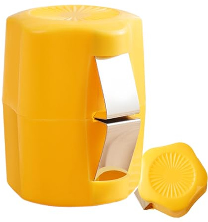 Herramienta de abridor de huevos, abridor de cáscaras de huevo, cortador separador portátil de acero inoxidable, removedor de galletas para huevos duros crudos, hervidos, desayuno, preparación