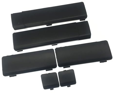 For Honda for CRV for CR-V 2007-2011 Juego de cubierta de eliminación de tapa de portaequipajes de techo, 6 piezas de repuesto directas de plástico
