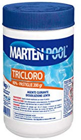 MARTEN - TRICLORO 90% PASTIGLIE 200G KG1