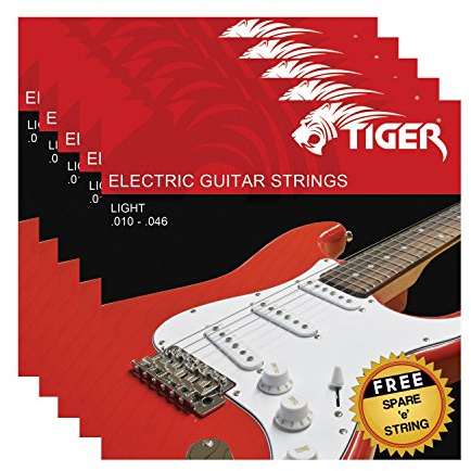 Tiger Electric Guitar Strings - Light 10-46 (0.010-0.046)