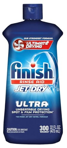 FINISH sköljhjälp Jet-Dry Ultra 300 tvättar 32 FL OZ (946 ml)