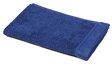 Sowel® Gästehandtücher 30x50 cm, 100% Bio-Baumwolle, Premium Qualität, Handtuch Hergestellt in Portugal, Marine