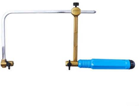 Mini telaio compatto per sega a mano con capacità di taglio fine per progetti creativi (tipo 500)