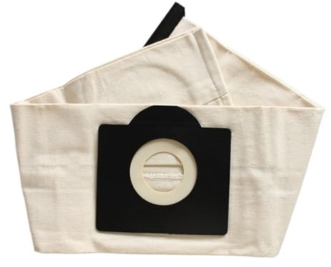 Bolsas de filtro lavables compatibles con la bolsa aspiradora Karcher WD3 Premium. Pieza Proscenic