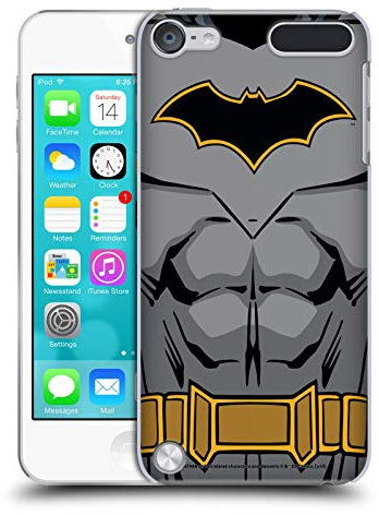 Head Case Designs sous Licence Officielle Batman DC Comics Costume De Renaissance Logos Coque Dure pour l'arrière Compatible avec Apple iPod Touch 5G 5th Gen