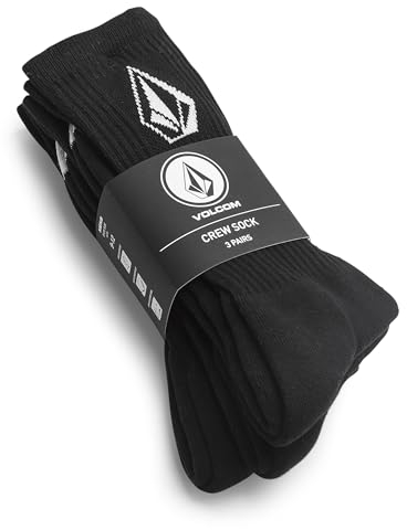 Volcom - Full Stone Sock 3Pk - Socken Männer - Schwarz - Osfa