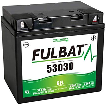 Batteria Fulbat SLA GEL 53030 GEL 12V 31.6AH
