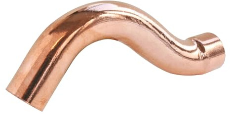 SOMATHERM FOR YOU, Clarinette cuivre à souder double femelle Ø14 mm - Sachet de 2 pièces - Raccord idéal pour plomberie, réseaux d'eau sanitaire et chauffage, installation facile