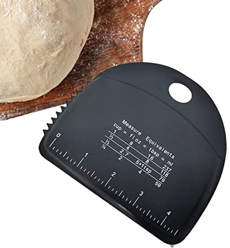 delr Raschietto per pasta in silicone | Raschietto per ciotola in silicone – Affettatrice per pane di qualità alimentare per caffè ristorante, strumenti da cucina antiscivolo per dolci, dolci,