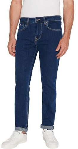 Pepe Jeans Herren Slim Jeans, Blau (Denim-CT7), 36W / 32L