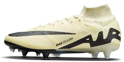 Nike Men's Zoom Superfly 9 Elite Sg-proac Football Boots, Lemonade Black, 3.5 UK