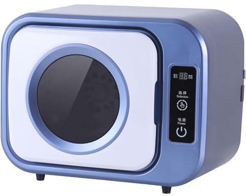Haushalts-Minitrockner, Unterwäsche-Wäschetrockner, Edelstahleinsatz, Trocknungskapazität: 1 Kg / 4,5 L, Trocknungstemperatur: 65 °C, Schnelles Trocknen, Faltenentfernung Und Kein Bügeln
