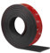 Neopren Gummistreifen Selbstklebend 25mm(B) x3mm(D) x3,2m(L) Fester Gummi Selbstklebend Gummimatten für Dichtung, Bodenpolsterung, Geräte- und Möbelschutz, Puffern, Anti-Vibration, Anti-Rutsch