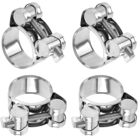 Gelenkbolzenschelle Edelstahl 32-35MM Gelenkbolzen Schelle Schlauchschellen Spannbackenschellen Motorrad Auspuff Schellen Gelenkbolzenschelle Edelstahl 304 (32-35mm)