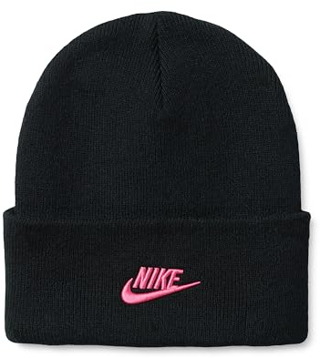 Nike Peak Futura Beanie, Black/Pinksicle, 1SIZE