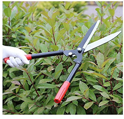 Tijeras de podar, Herramientas de jardinería, Cuchillas de jardín, Mangos de Aluminio Resistentes, Tijeras manuales para Recortar Bordes, topiarios, boj y Hierbas.