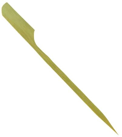 Monouso | 50 Pinchos de Bambú 18cm | Color Natural, Brochetas de Madera, Tapas, Degustaciones, Cócteles, Aperitivos, Biodegradables, Sostenibles