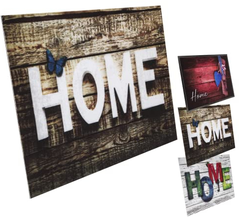 Valia Home doormat in 3 unique designs | Dirt-trapping mat is suitable for indoor & outdoor use | Doormat safely absorbs dirt & water | Easy to clean & non-slip (60x80cm)